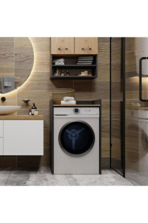 Ulya Banyo Dolabı-Çok Amaçlı-Çamaşır Makinesi Dolabı-ALT DOLAP