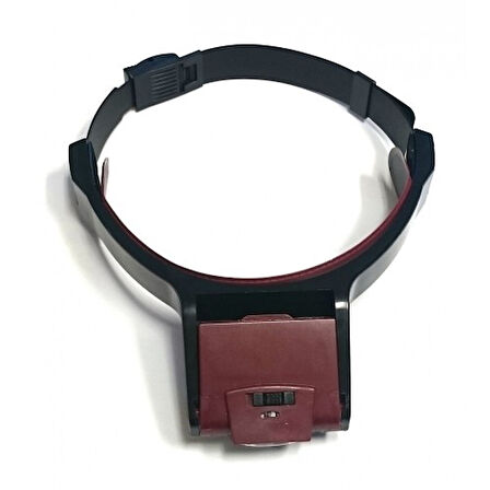 Lens Takmalı 4 Lens Led Lambalı Şapka Tip Büyüteç