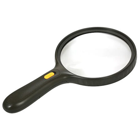 3 led Işıklı,1.8x-5x 138mm Lenslı Büyüteç