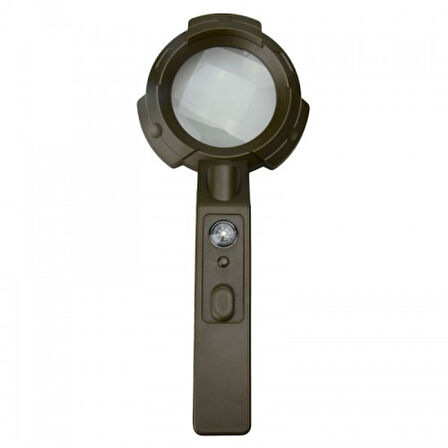 7 Led Aydınlatma Fener Pusula 4X Büyütme Okuma Büyüteç Th-600557
