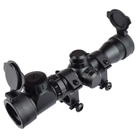 SP 2-6x28  Zoomlu Dürbün Hedef Çizgili Çıft Işıklı