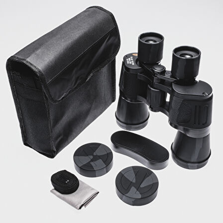 Nikula 100x100 Kauçuk Kaplamalı Mavı Cam Mercekli Dürbün 56m/1000m