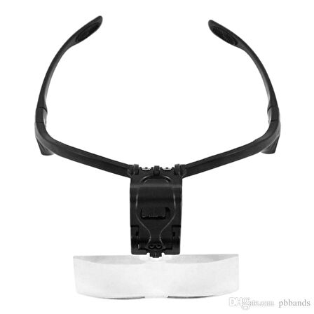 Işıklı Gözlük Büyüteç - 5 Farklı Lens 9892B