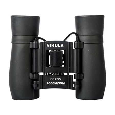 Nikula 60x35 Cepte Taşımalı Kauçuk Kaplamalı Dürbün