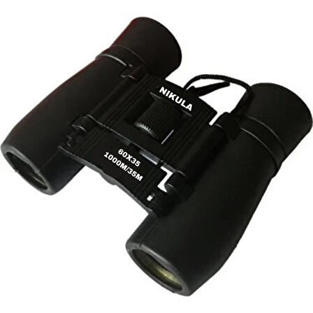 Nikula 60x35 Cepte Taşımalı Kauçuk Kaplamalı Dürbün