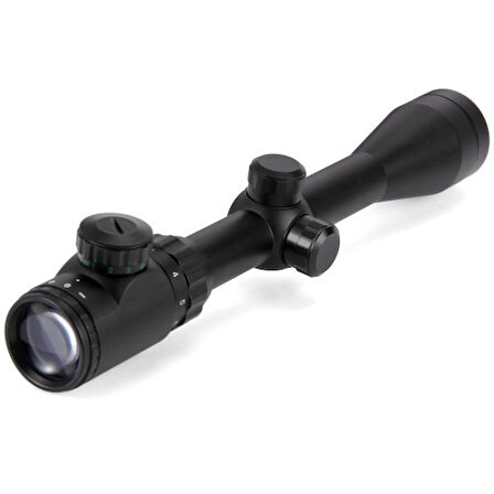 Spike  3-9x40 Zoomlu Çıft Işıklı Dürbün Ve Montaj Kelepçeli