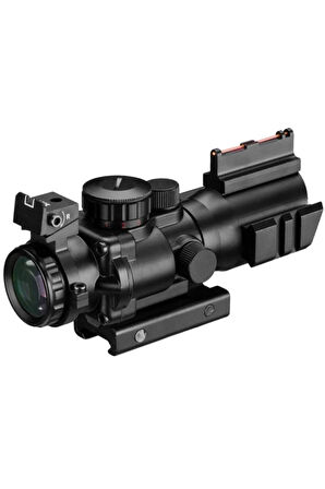 Spike 4X32 Kırmızı Işıklı Dürbün 4X32