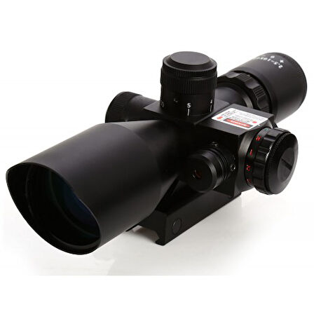 Spike Süper Zoomlu Lazerli Profesyonel Dürbün 2.5 - 10 X 40/E