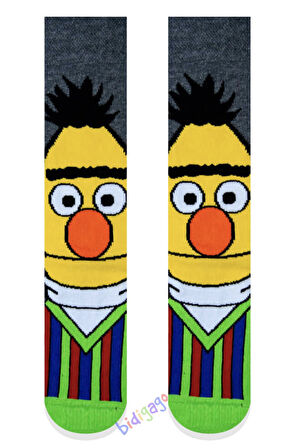 Büdü Desenli Unisex Kolej Çorap