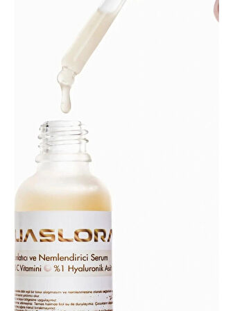 Doğal İçerikli C Vitamini Serumu Nemlendirici Etkili En Yüksek Formül