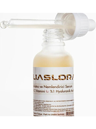 Doğal İçerikli C Vitamini Serumu Nemlendirici Etkili En Yüksek Formül