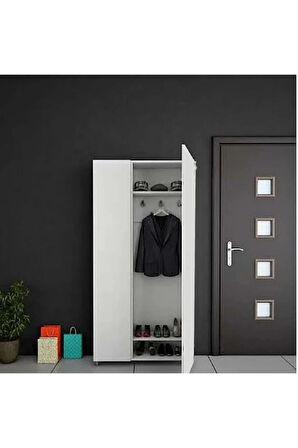 Dıana Portmanto 90 cm Beyaz