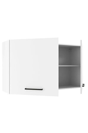 Fin Mutfak Üst Modül 120 cm Beyaz-Çok Amaçlı Dolap
