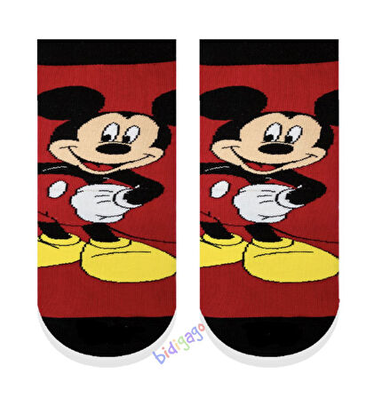 Mickey Mouse Desen Çocuk Soket Çorap