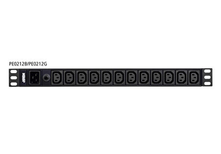 Basic PDU, 1U, 12AC prizler&lt;br&gt;
Basic PDU, 1U, 12AC outlets