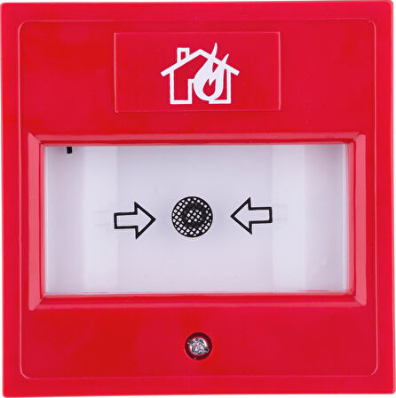 1017-24V Yangın İhbar Butonu (Resetlenebilir)