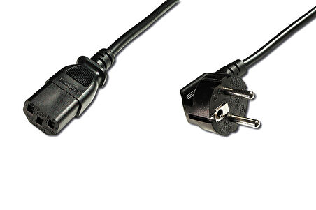 Beek Güç Kablosu, Schuko-C13, 2.5 metre, H05VV F 3x1.5mm kare&lt;br&gt;
Beek SchukoC13 Power Cable 2.5M, H05VV-F 3*1.5mm2