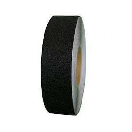 Siyah Merdiven Ve Zemin Kaydırmaz Kaymaz Bant 25mm x 25mt
