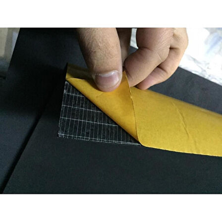 Oto Isı Yalıtım Malzemesi Kauçuk Sünger 6mm 20cm x 10mt