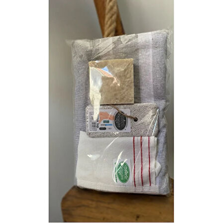 Gelin Damat Hamam Banyo 4 Lü Set