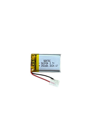 502030 3.7V 250 MAh Li-Polymer Pil Devreli/1.5A