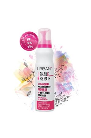 Shake N Repair 7/24 Bukle Belirginleştirici Kremsi Köpük 150 ml