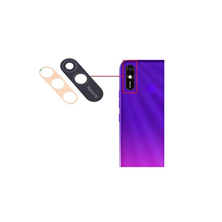 Tecno Spark 4 Lite İle Uyumlu Kamera Camı İthal BB4K