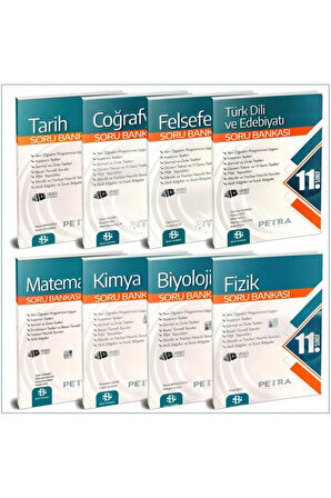 Bilgi Sarmal 11. Sınıf Soru Bankası Seti Tam Set (8 Kitap)