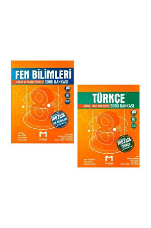 Mozaik 8. Sınıf Fen Bilimleri Ve Türkçe Soru Bankası Seti Yeni