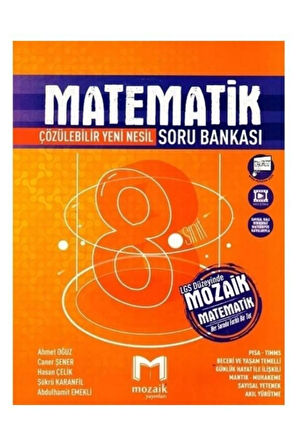 2023 Mozaik 8. Sınıf Matematik Soru Bankası