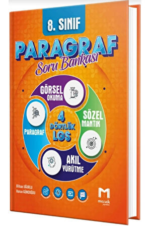 8. Sınıf LGS Paragraf Mozaik Soru Bankası Ayraç Hediye