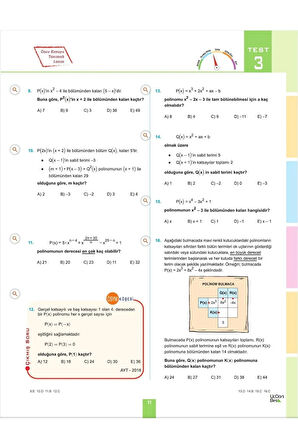 Ayt Matematik Soru Bankası Üçdörtbeş 345