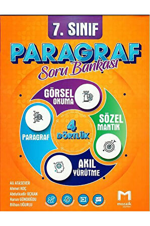 7.Sınıf Mozaik Soru Bankası Paragraf