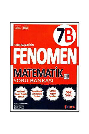 Fenomen 7. Sınıf Matematik Soru Bankası (B)