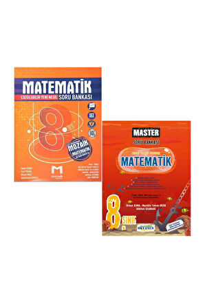 Mozaik 8. Sınıf Matematik Soru Bankası Ve Okyanus Master Matematik Soru Bankası