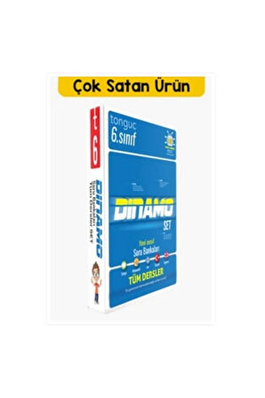 Tonguç 6. Sınıf Dinamo Tüm Dersler Soru Bankası Set 2022-2023