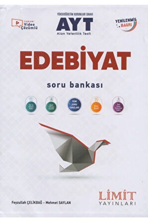 Limit Yks Ayt Edebiyat Soru Bankası Video Çözümlü
