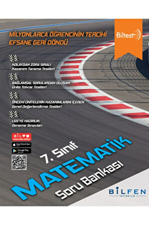 Bilfen 7. Sınıf Matematik Biltest Soru Bankası