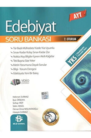 Bilgi Sarmal Ayt Edebiyat Soru Bankası 2023