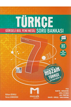 7.sınıf Mozaik Soru Bankası Türkçe