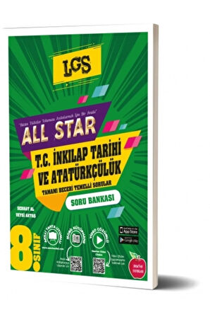 8.sınıf All Star T.c. Inklap Tarihi Ve Atatürkçülük Soru Bankası 2022