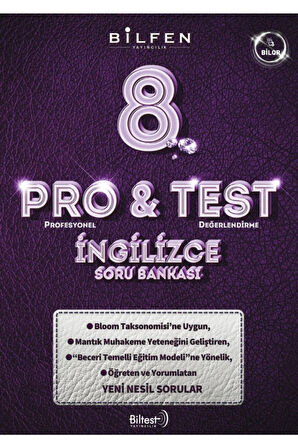 Bilfen 8. Sınıf Protest Ingilizce Soru Bankası