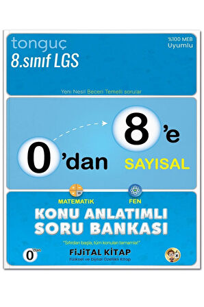 0'dan 8'e Sayısal Konu Anlatımlı Soru Bankası