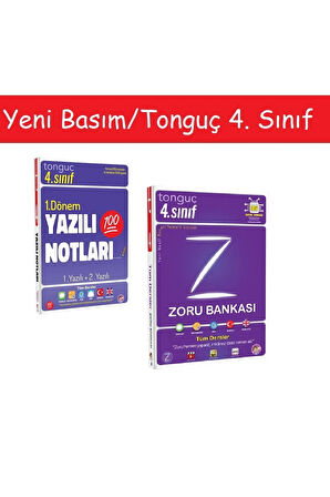 Tonguç 4. Sınıf Yazılı Notları 1. Dönem 1 Ve 2. Yazılı & 4. Sınıf Tüm Dersler Zoru Bankası