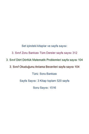 Tonguç 3. Sınıf Şampiyon Paketi  / Toplam 3 Kitap