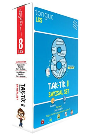 Tonguç 8. Sınıf Taktikli Sayısal Ve Sözel + Zoru Set Soru Bankaları