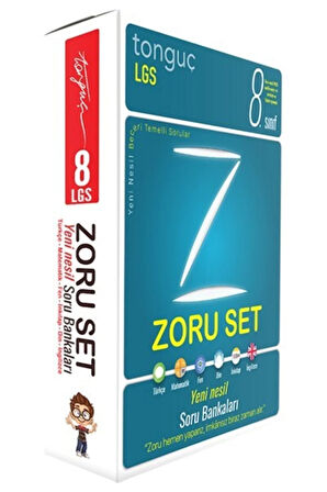 Tonguç 8. Sınıf Taktikli Sayısal Ve Sözel + Zoru Set Soru Bankaları
