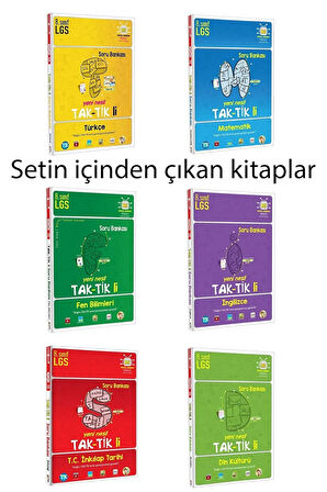 Tonguç 8. Sınıf Taktikli Sayısal Sözel Full Set -