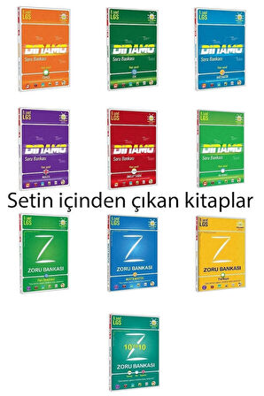 Tonguç 8.sınıf Tüm Dersler Dinamo Soru Bankası Zoru Seti -