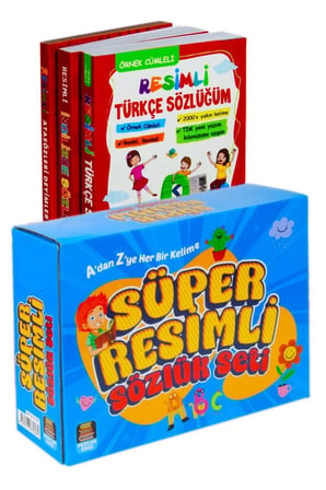 Mercan Okul Ema Yayınları Resimli Türkçe- Resimli İngilizce -Resimli Atasözleri Ve Deyimler Sözlüğü 3 Kitap Set(Emoji K+ Uzay A)Müfredata Uygun Set
